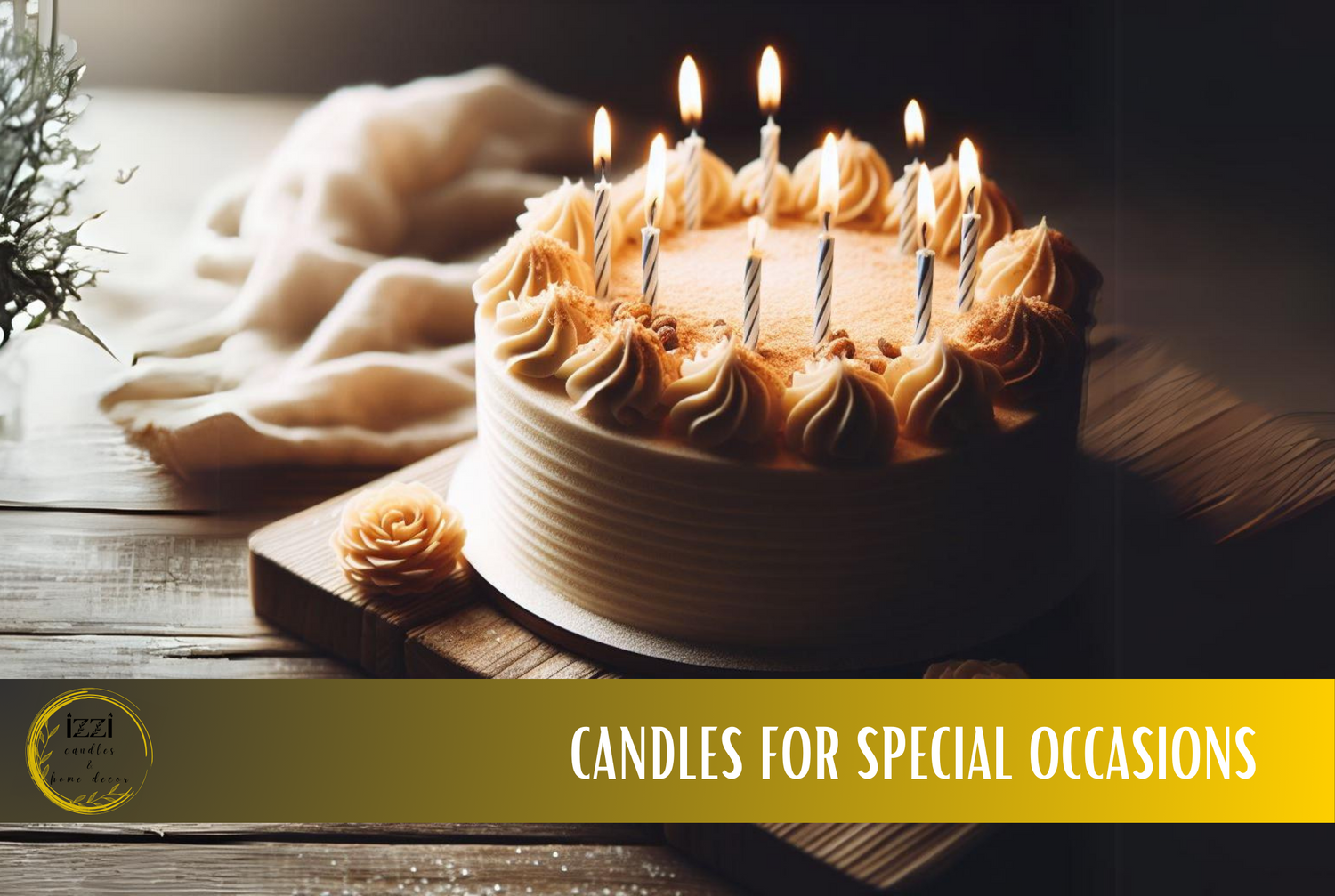 Beeswax candles for special occasions