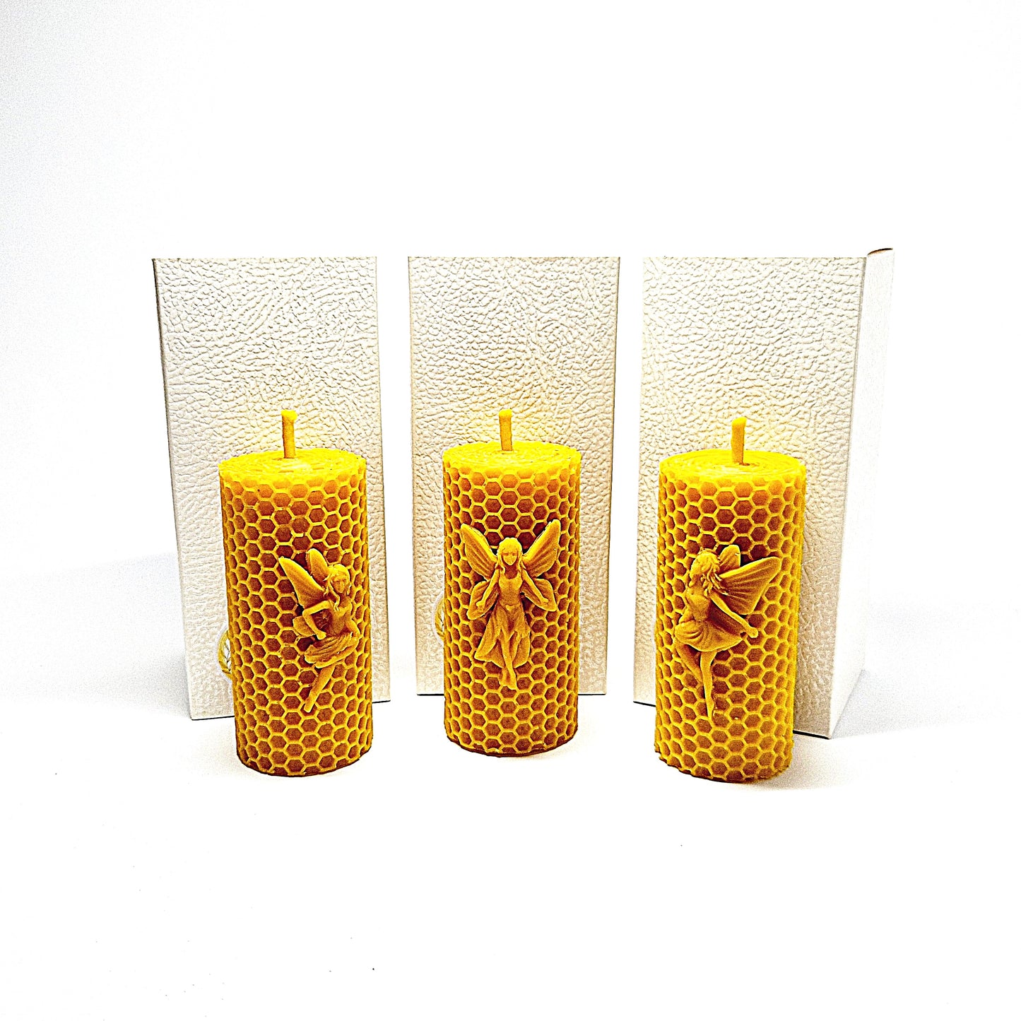 Beeswax candle giftbox