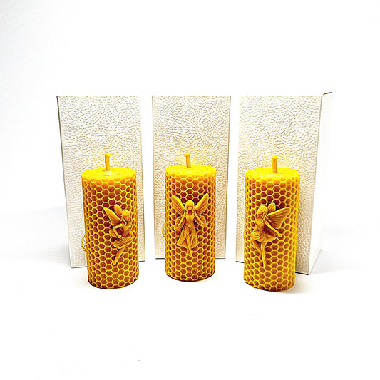 Beeswax candle giftbox