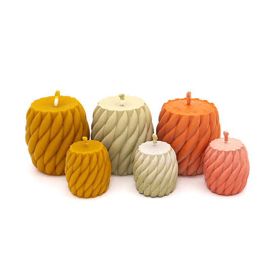 Beeswax candle