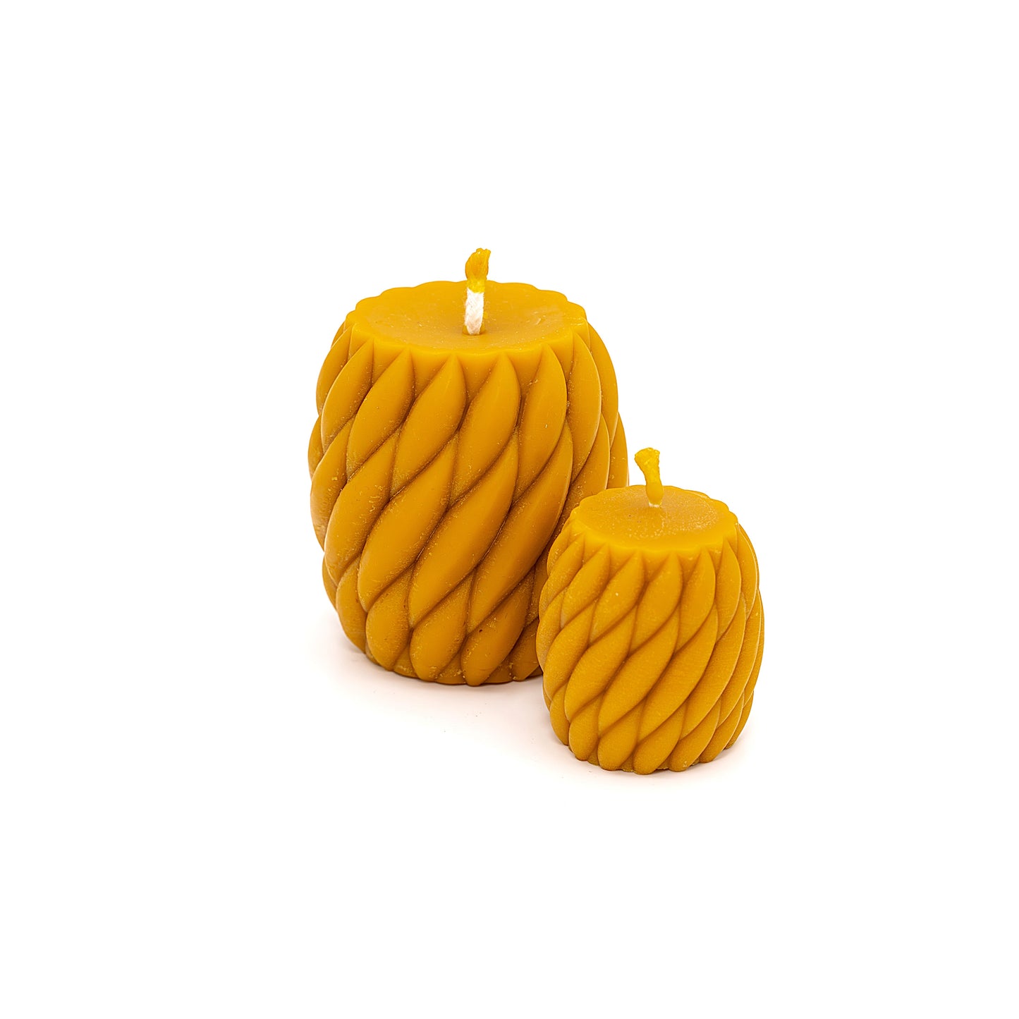 Beeswax candle