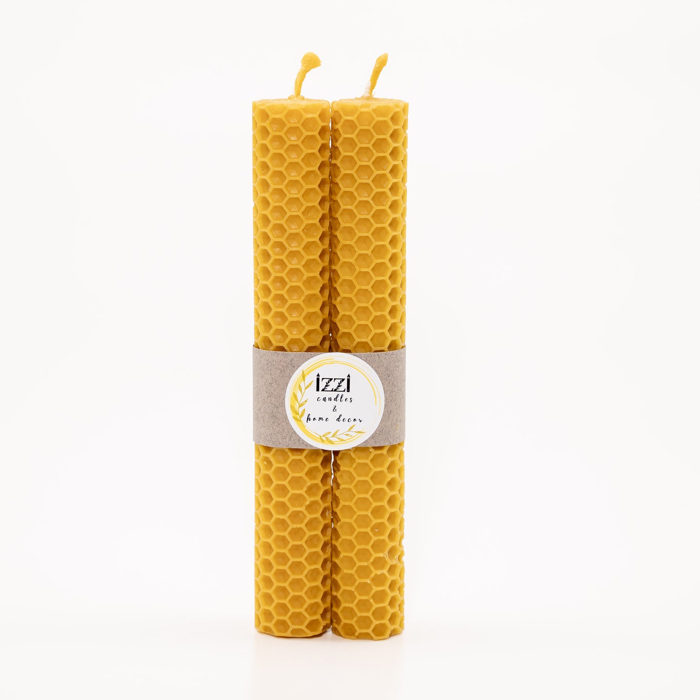 Beeswax candle set