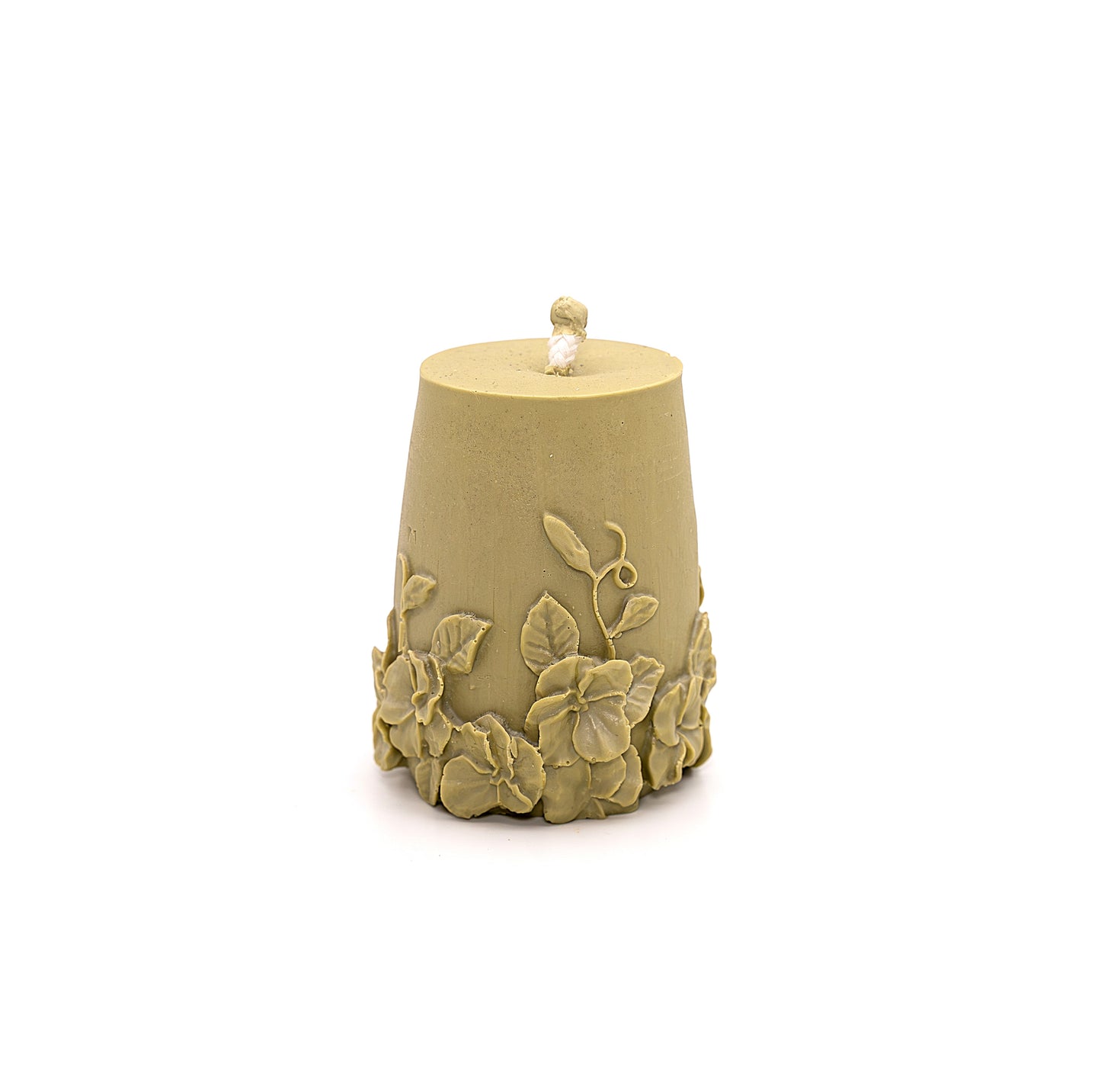 Beeswax candle