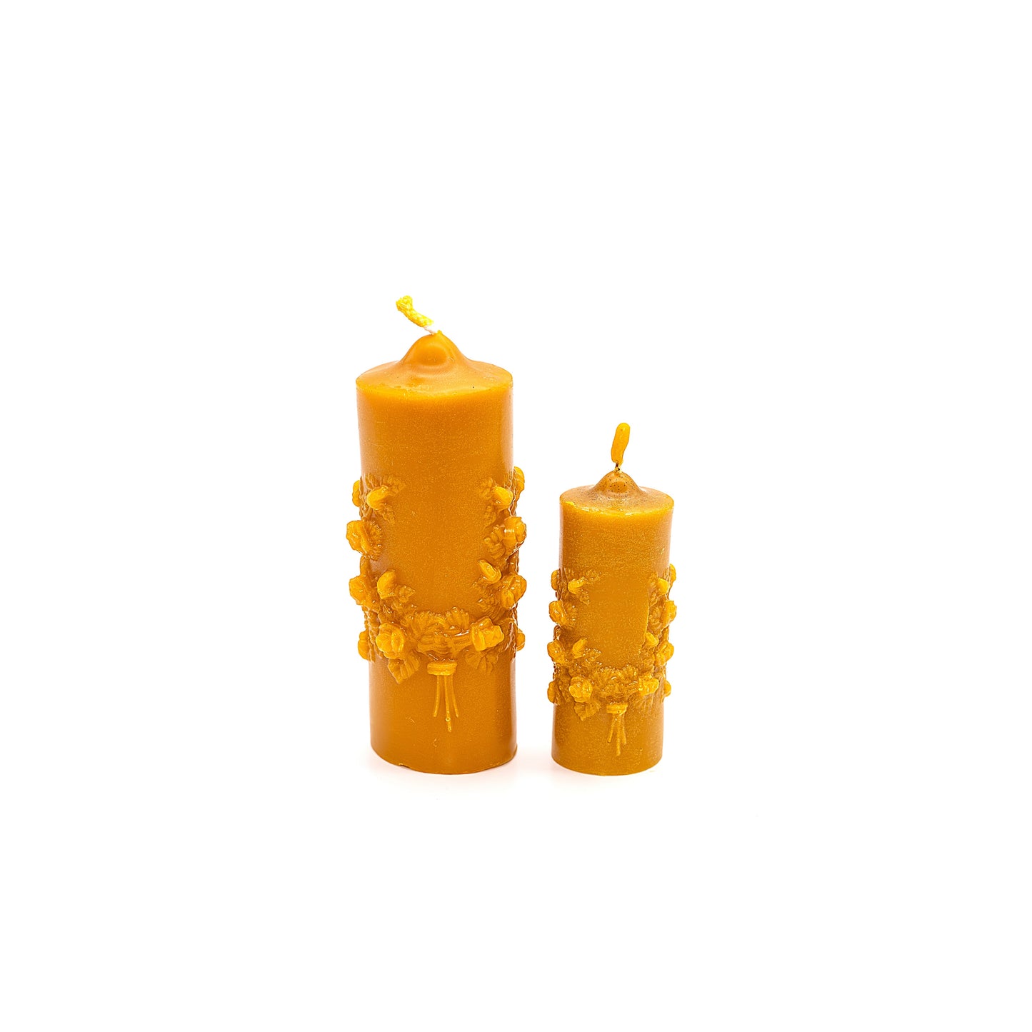 Beeswax candle