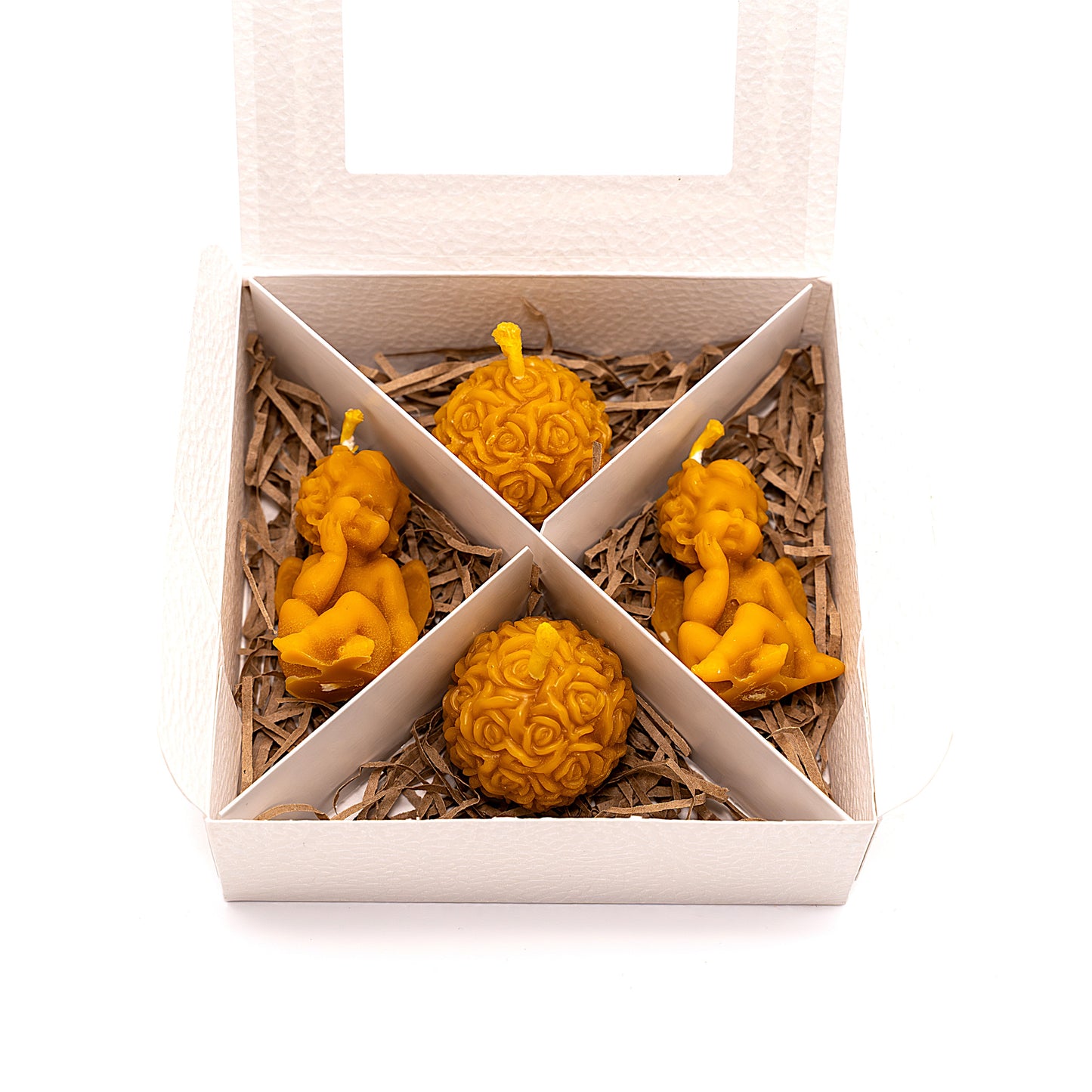 Beeswax candle set