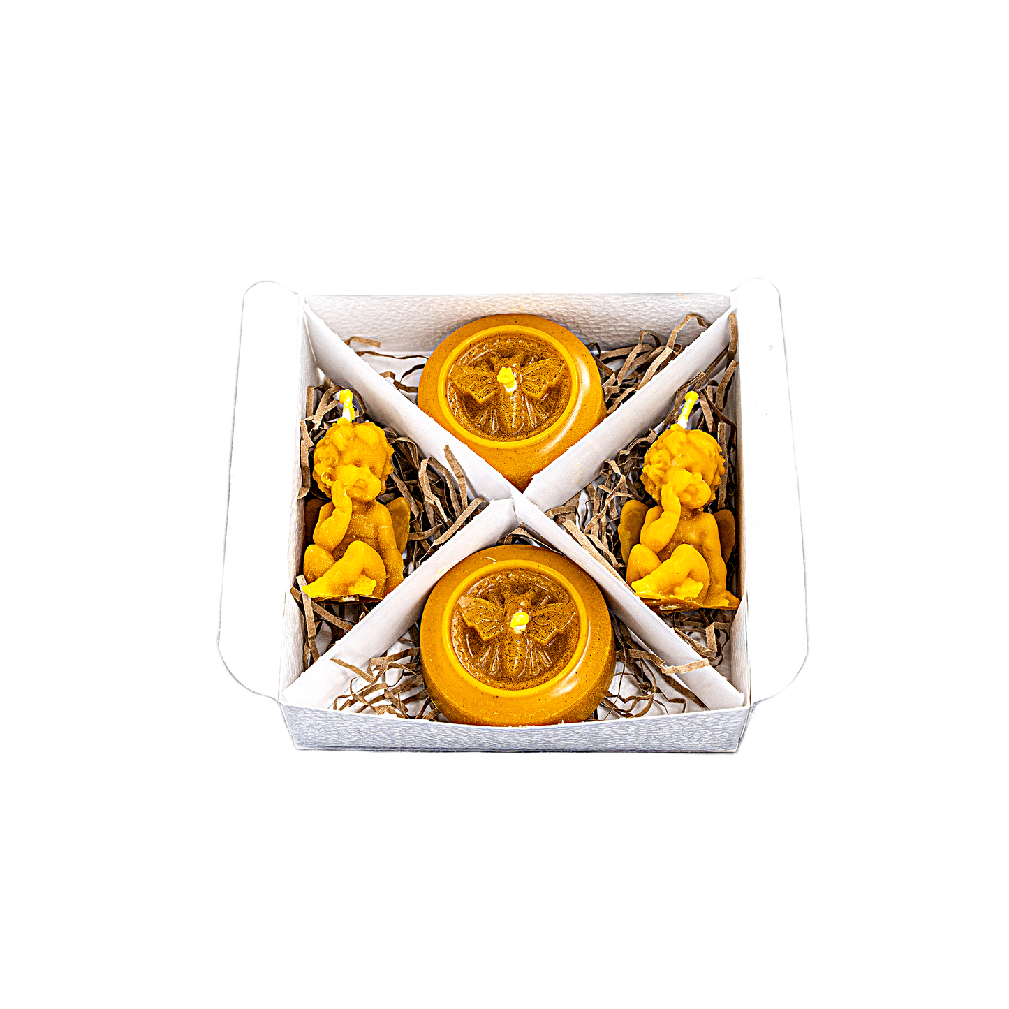 Beeswax candle set